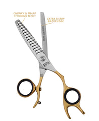 Bpx Katachi 400 Swivel Cutting Scissors Golden And Silver K4T-7