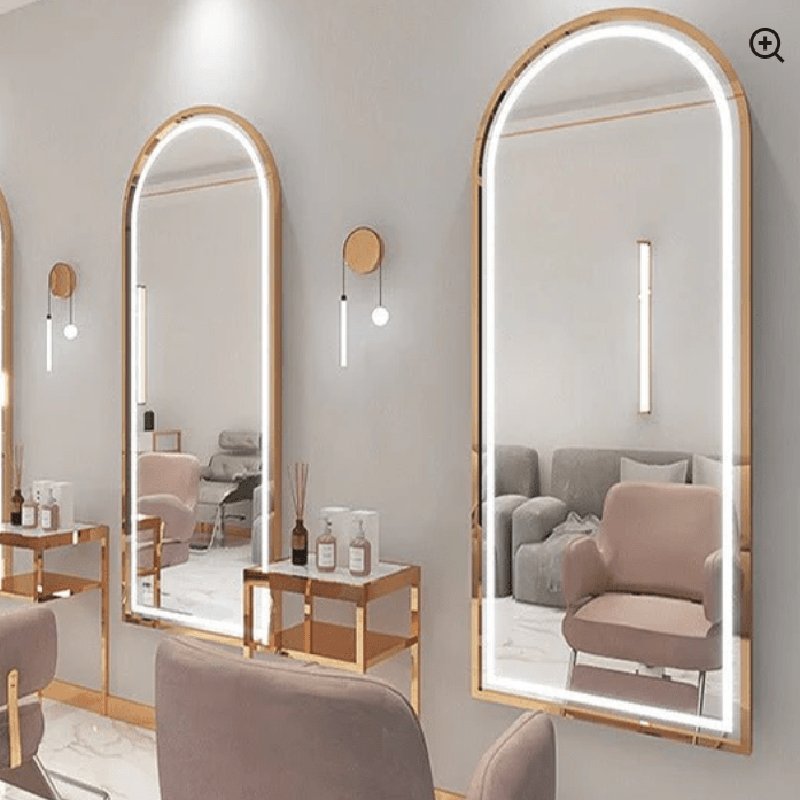 Hair Salon Furniture - Collins Arch LED Salon Mirror,Backlit,60"*24" - GreenLife - salon Mirror