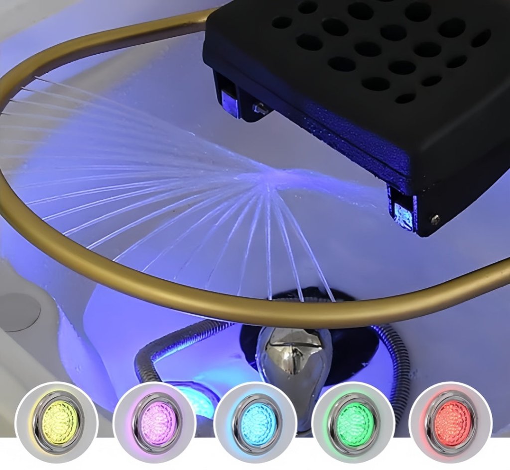 Greenlife Luxury Multifunctional HEAD SPA Thai Salon Hair Station with Stainless Steel constructionShampoo Sink Black - GreenLife - Shampoo Unit