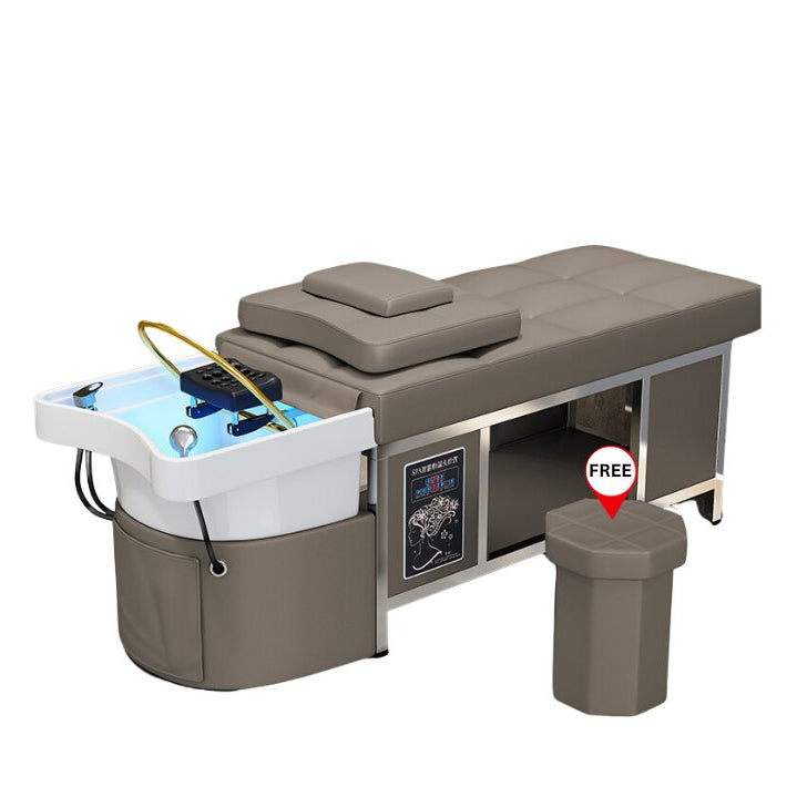 Luxury Multifunctional Pedicure & Massage Table With Backwash Shampoo Sink (Color may different) - GreenLife -