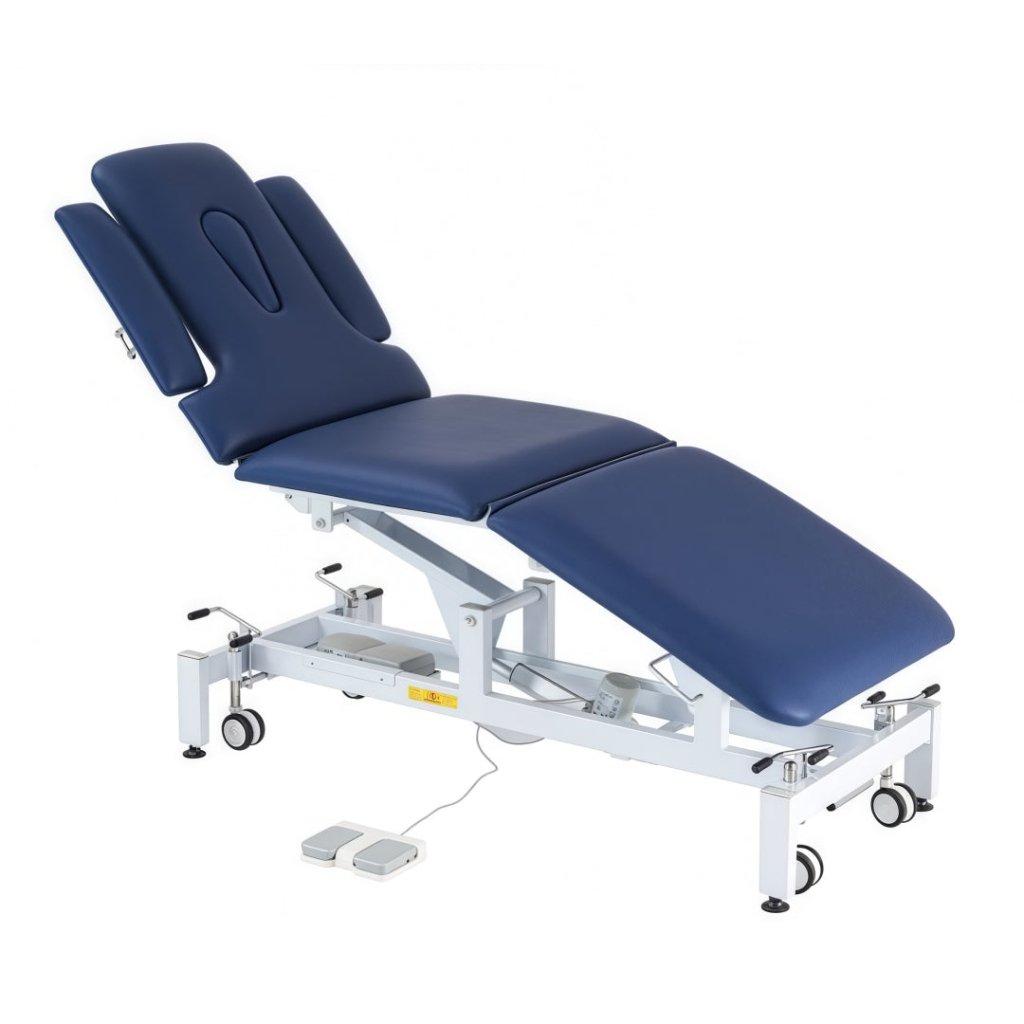 VIVANOVA ® Professional Deluxe 5 Section Electric Treatment Massage table bed for Clinic RMT Physical Therapy - GreenLife - Electric Massage Bed