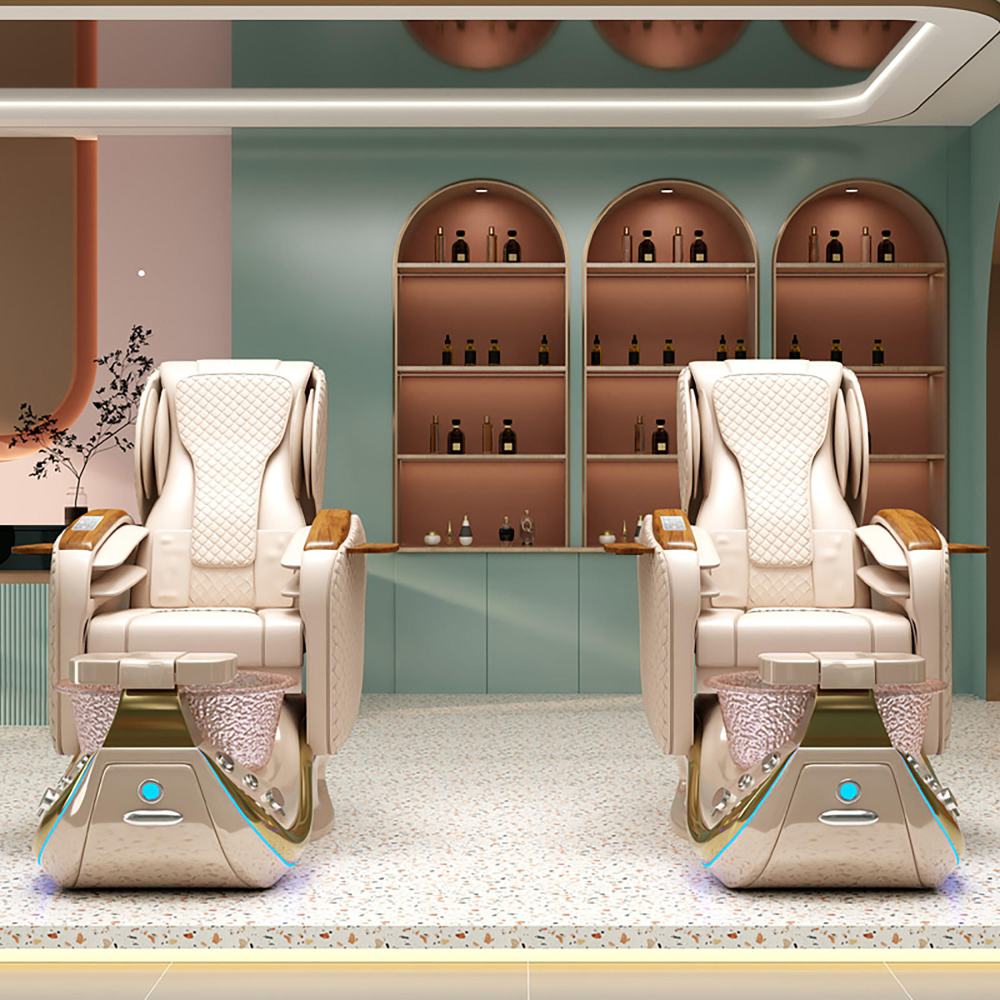 Greenlife® Electric Reclining Pedicure Chair Modern Foot Chair Shiatsu Massage Spa Chair - Greenlife - Pedicure Chair