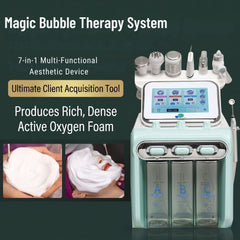 Hydrogen and Oxygen Small Bubble Beauty Instrument Hydro facial machine
