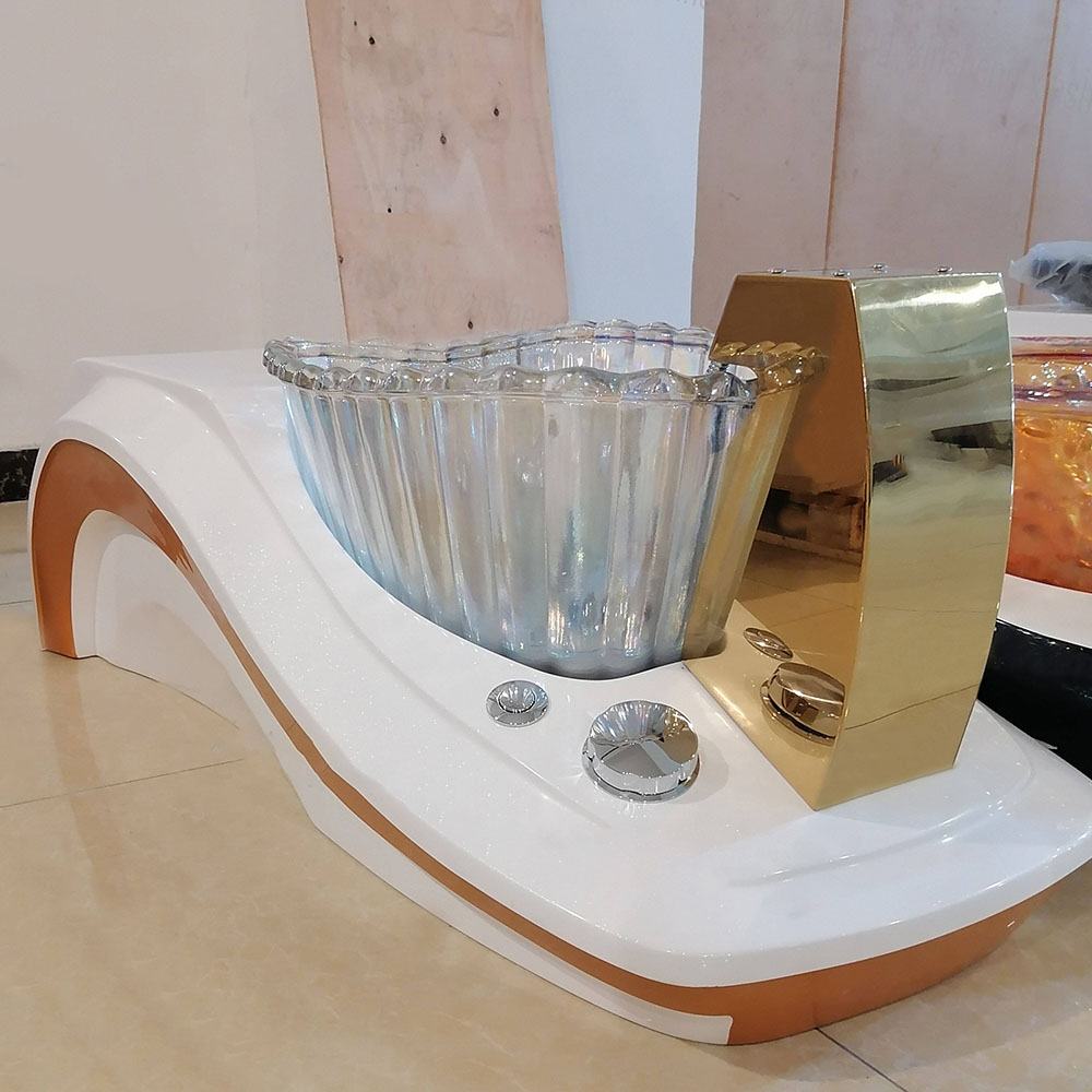 Luxury Massage Pedicure Chairs With Shiatsu Kneading Massage and Adjustable Footrest - Greenlife - Pedicure Chair