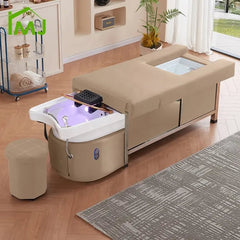 Greenlife Luxury Thai Japanese Headspa for Professional Thai Head SPA Backwash Shampoo Sink Bed with Adjustable Backrest - GreenLife - Shampoo Unit