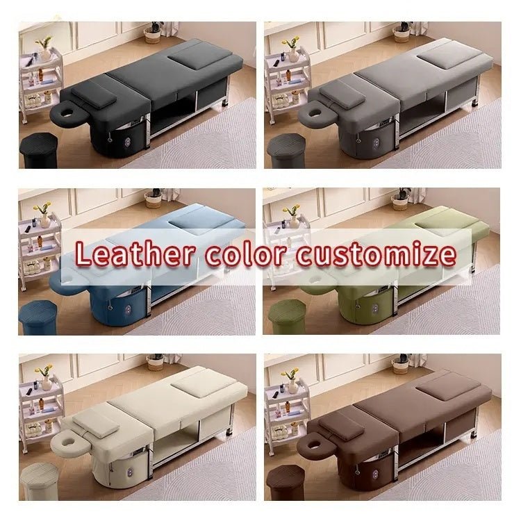 Greenlife Luxury Thai Japanese Headspa for Professional Thai Head SPA Backwash Shampoo Sink Bed with Adjustable Backrest - GreenLife - Shampoo Unit