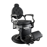 GreenLife ® Neo - Vintage Matt Black Barber Chair - GreenLife - barber chair