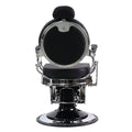 GreenLife ® Neo-Vintage Silver Chrome Barber Chair