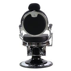 GreenLife ® Neo - Vintage Silver Chrome Barber Chair - GreenLife - barber chair