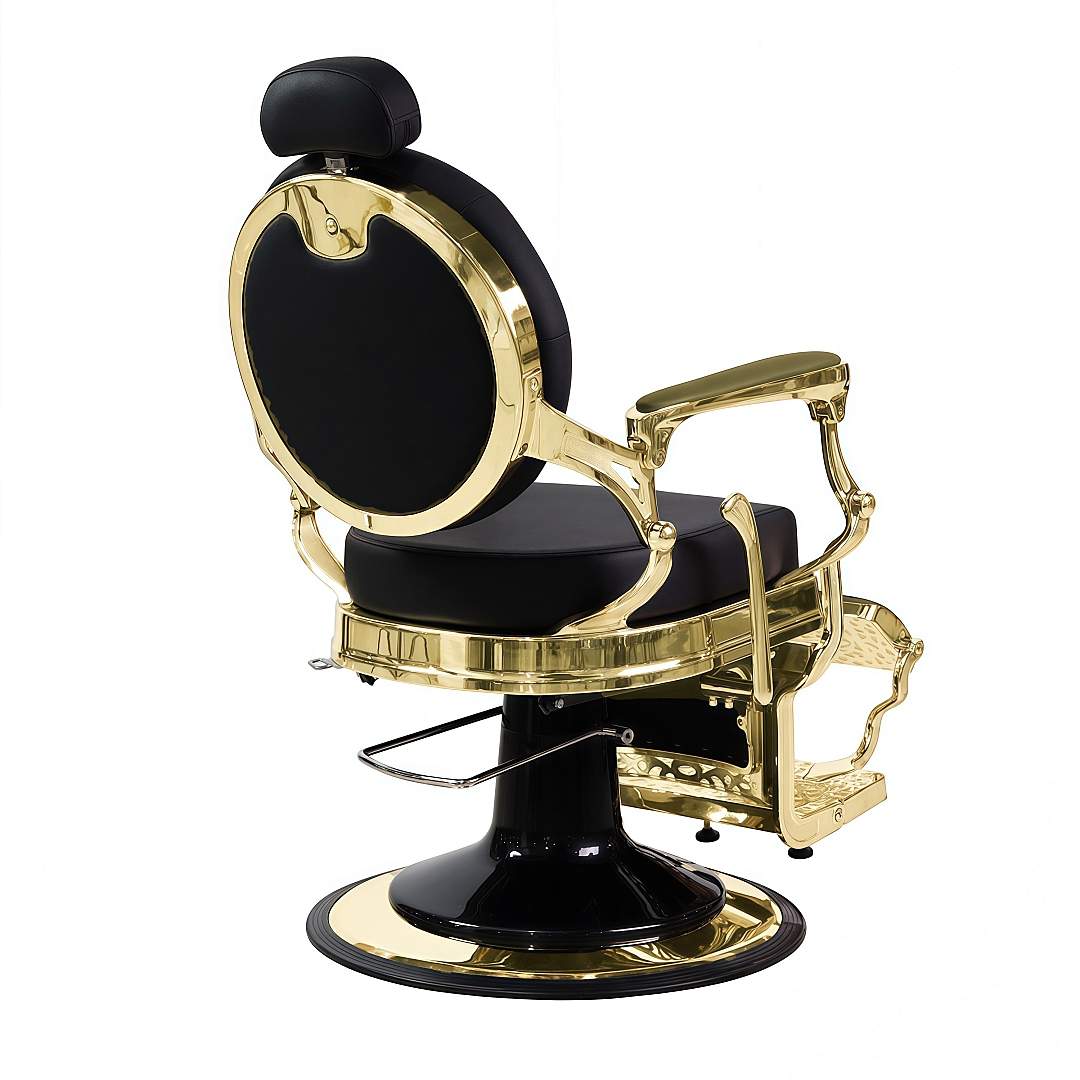 GreenLife ® Neo-Vintage Gold Barber Chair - Greenlife -Barber Chair