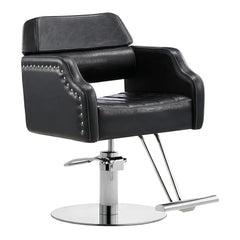 GreenLife Original Classic Authentic Hydraulic Styling Chair with Stainless steel flat chassis - SC 461