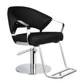 H.Master ® Erin styling Chair with Stainless steel flat Chassis