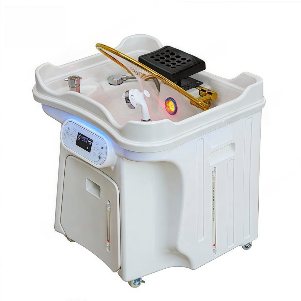 Head Spa Mobile Shampoo Basin Portable Shampoo Basin with Water Storage - GreenLife - Portable Shampoo Sink