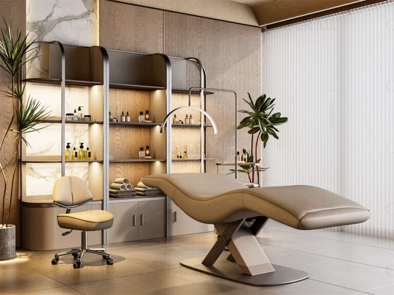 Yoocell ® Glorall Lash Bed With Adjustable Backrest TR1215 - GreenLife - Facial Bed