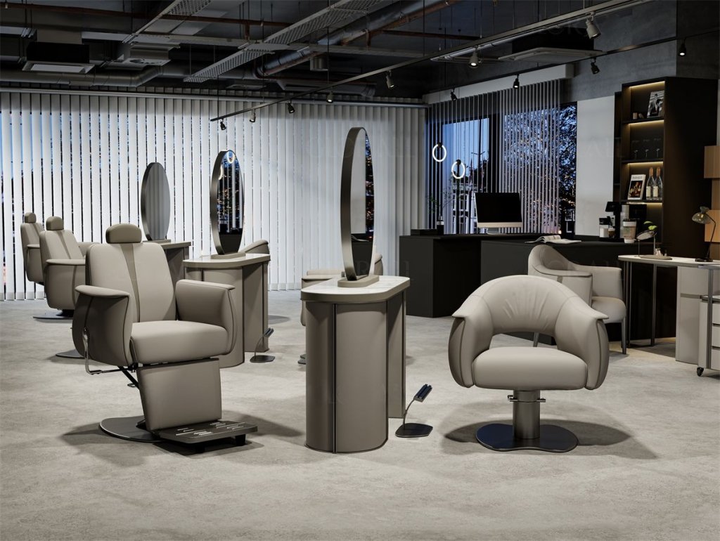 Glorall Salon Styling Chair TR5007 - GreenLife - Styling Chair