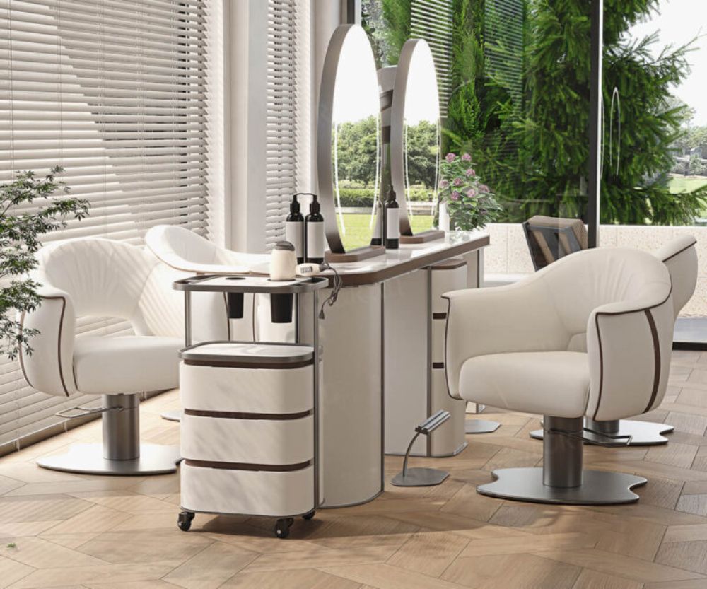 Glorall Salon Styling Chair TR5007 - GreenLife - Styling Chair