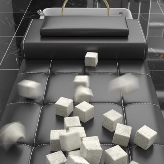 Premium Thai Shampoo Bed – Ceramic Head Basin, wood Frame, with Steam Function & Bonus Water Pump - GreenLife - Shampoo Unit