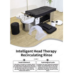 SalonLand Thai Shampoo Head Spa with hot Waterfall and more whole set - GreenLife - Shampoo Unit