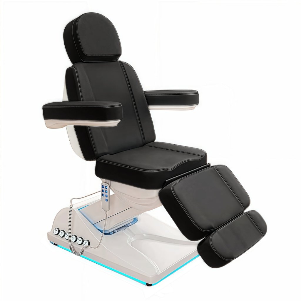 Summer DEAL~! LUNA I 4 Motors Spa Electric Facial Bed with Heating - GreenLife - Electric Beauty Bed