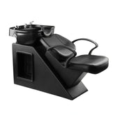 Barber shop sitting shampoo Unit Sink chair with Ceramic Basin - GreenLife - Shampoo Unit