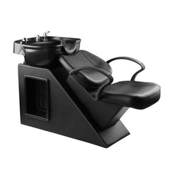 Barber shop sitting shampoo Unit Sink chair with Ceramic Basin - GreenLife - Shampoo Unit