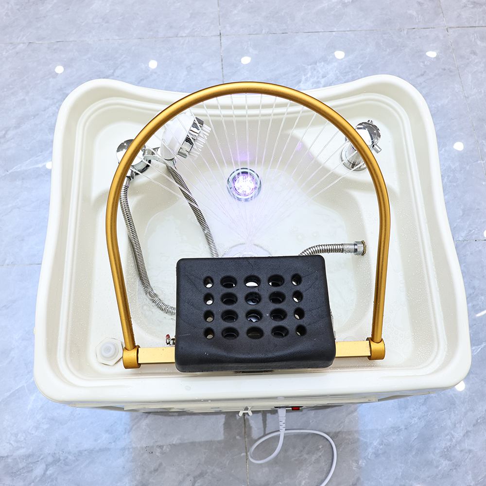 Latest Portable Beauty Salon Shampoo Basin Integrated Water Storage and Wastewater - Greenlife - Shampoo Unit