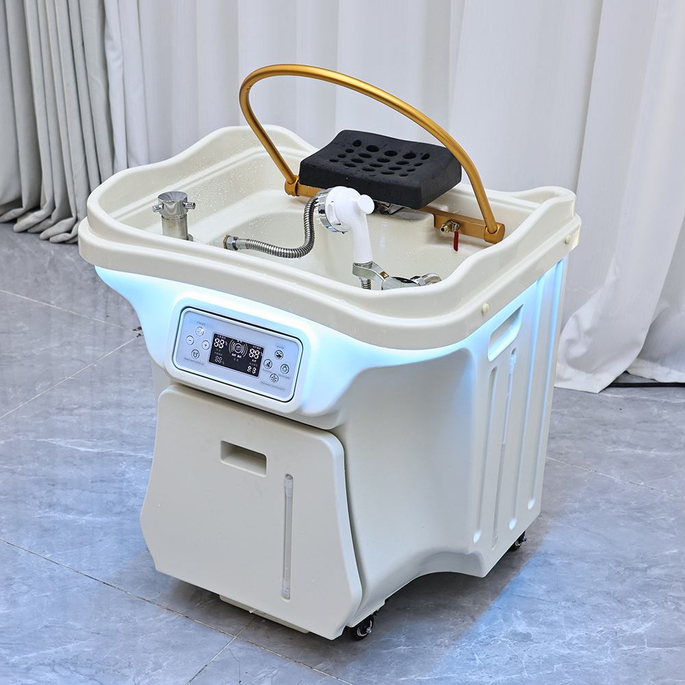 Latest Portable Beauty Salon Shampoo Basin Integrated Water Storage and Wastewater - Greenlife - Shampoo Unit