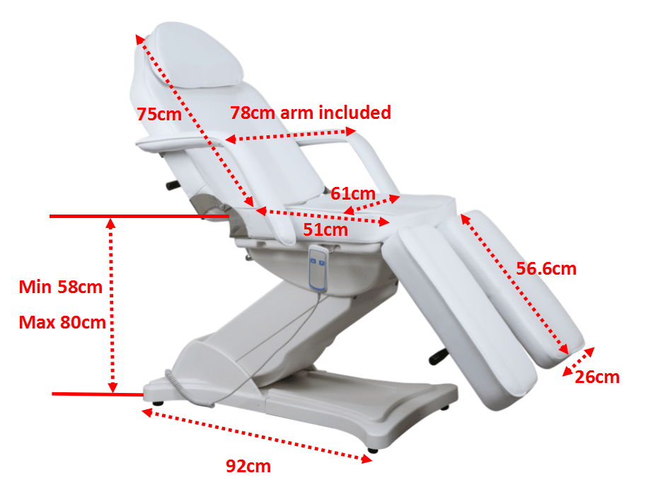 New promotion~! Bliss sepreate legs parts 1 motor beauty bed for WAX SPA Tatoo Podiatry Pedicure - GreenLife - Electric Beauty Bed