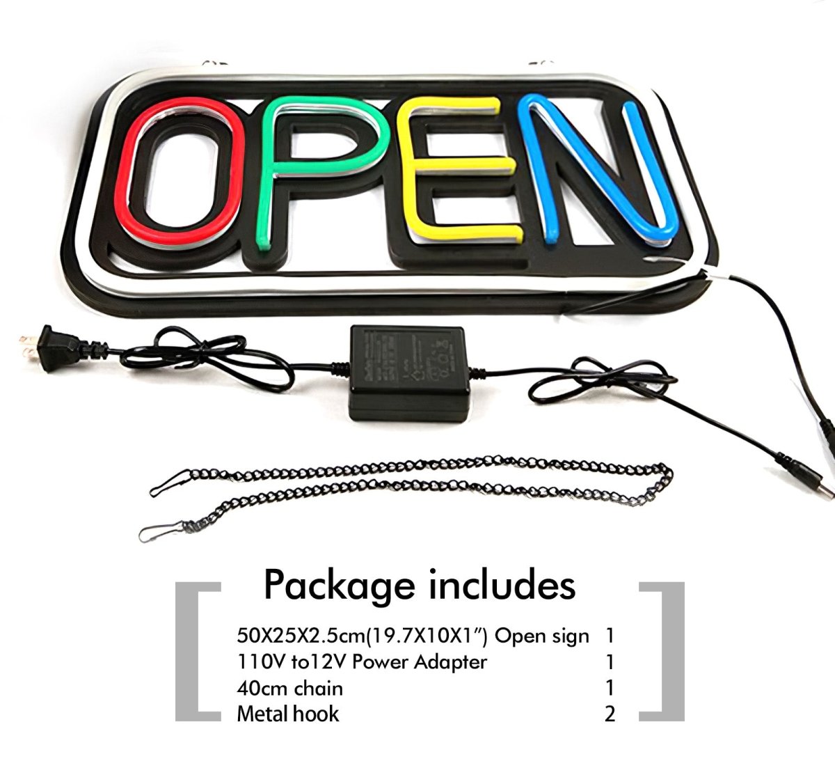 LED Open sign - GreenLife-