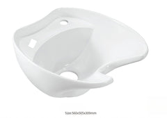 Ceramics Head Spa Shampoo Basin Parts White PJ121010 - GreenLife - part