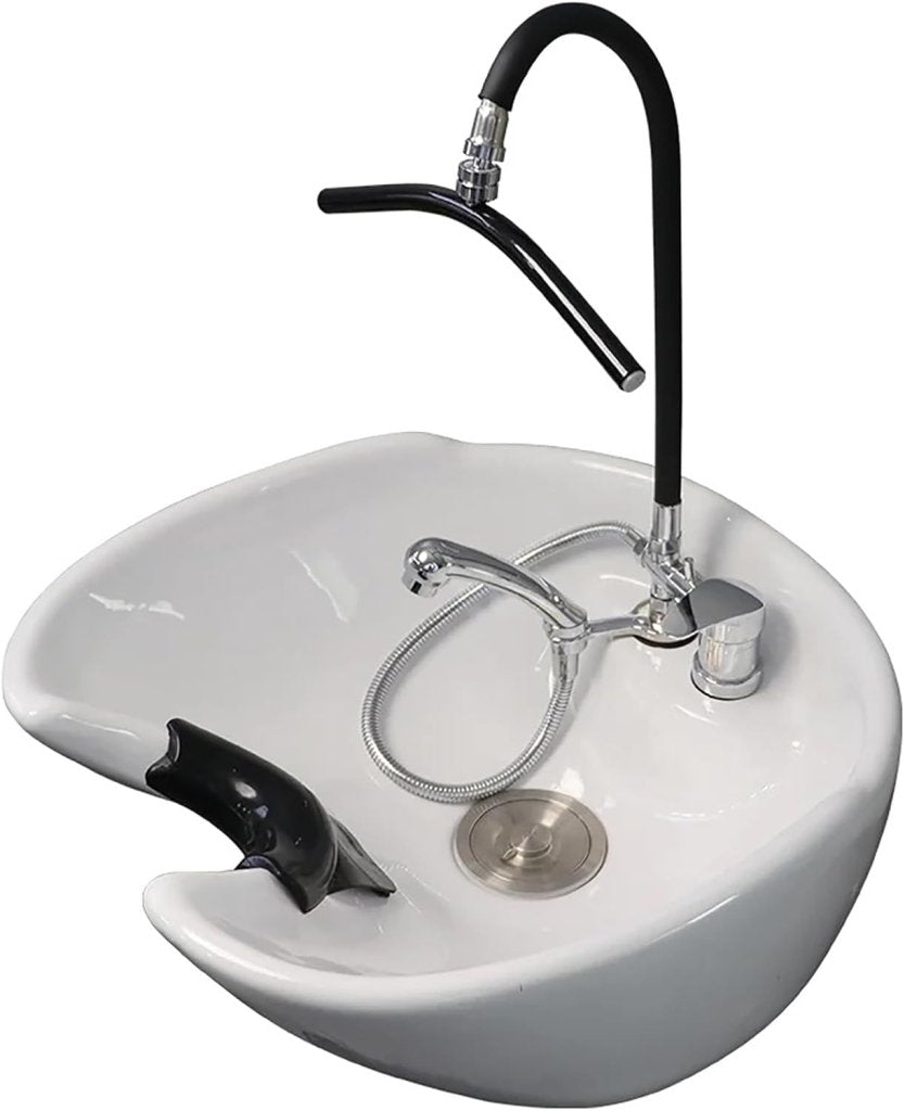 Head Spa Equipment Frame, Shower with 60cm Hose, Water Outlet Can Rotate 360° for Shampoo Sink or Bed - GreenLife - Shampoo Unit