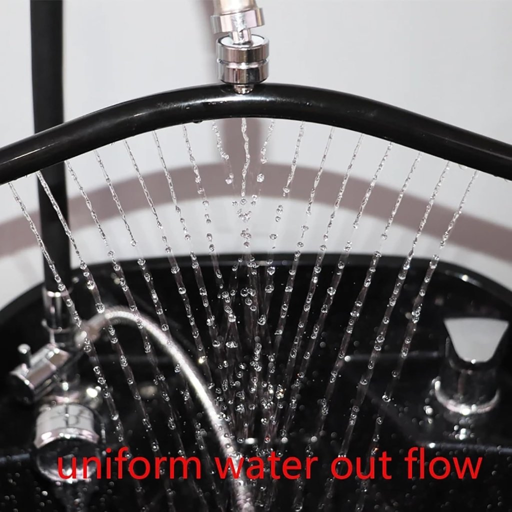 Head Spa Equipment Frame, Shower with 60cm Hose, Water Outlet Can Rotate 360° for Shampoo Sink or Bed - GreenLife - Shampoo Unit