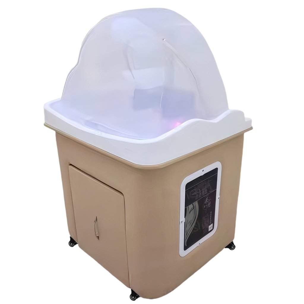 SalonLand Protable Thai / Japanese Head SPA Acrylic Movable back wash Head Basin - GreenLife - Thai Shampoo Units