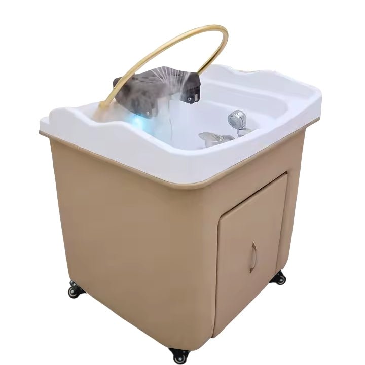 SalonLand Protable Thai / Japanese Head SPA Acrylic Movable back wash Head Basin - GreenLife - Thai Shampoo Units