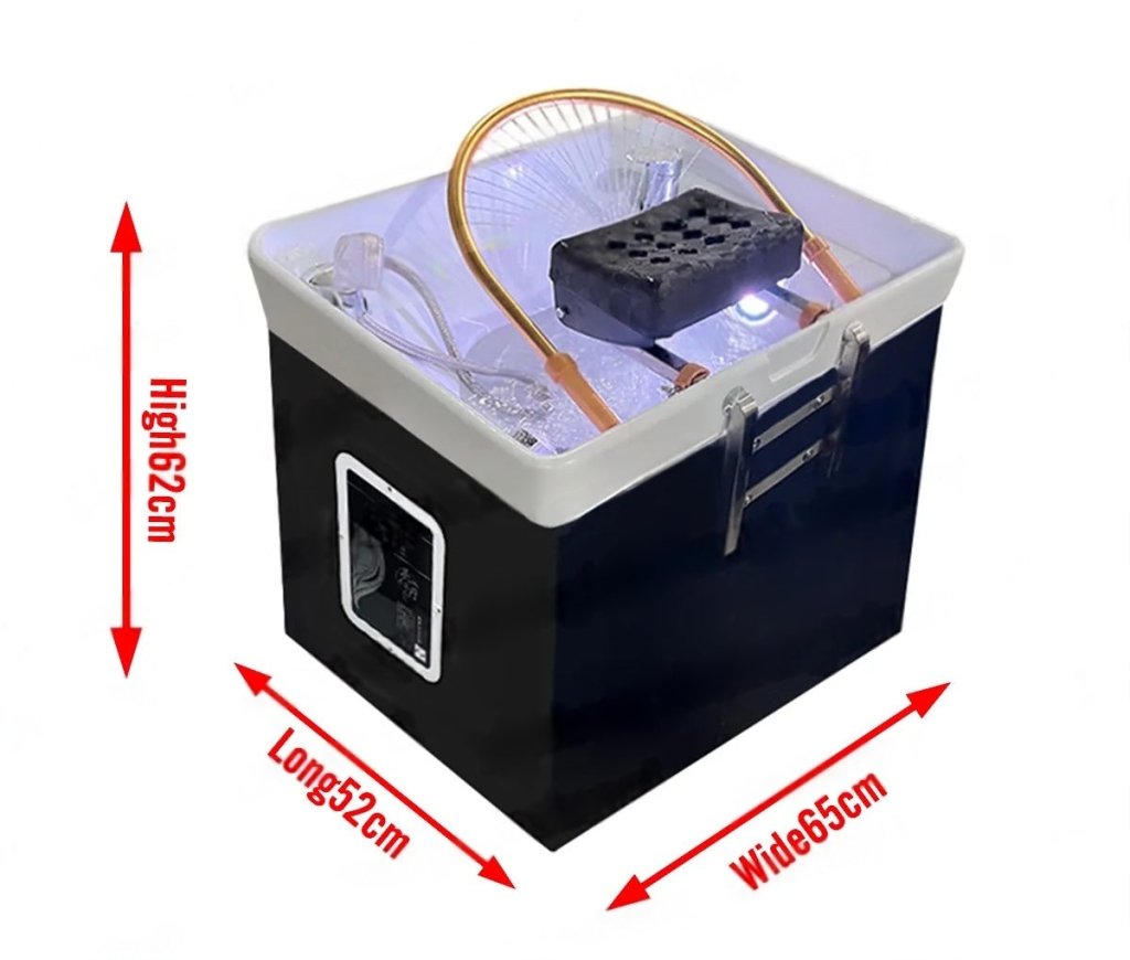 SalonLand Protable Thai / Japanese Head SPA Acrylic Movable back wash Head Basin - GreenLife - Thai Shampoo Units