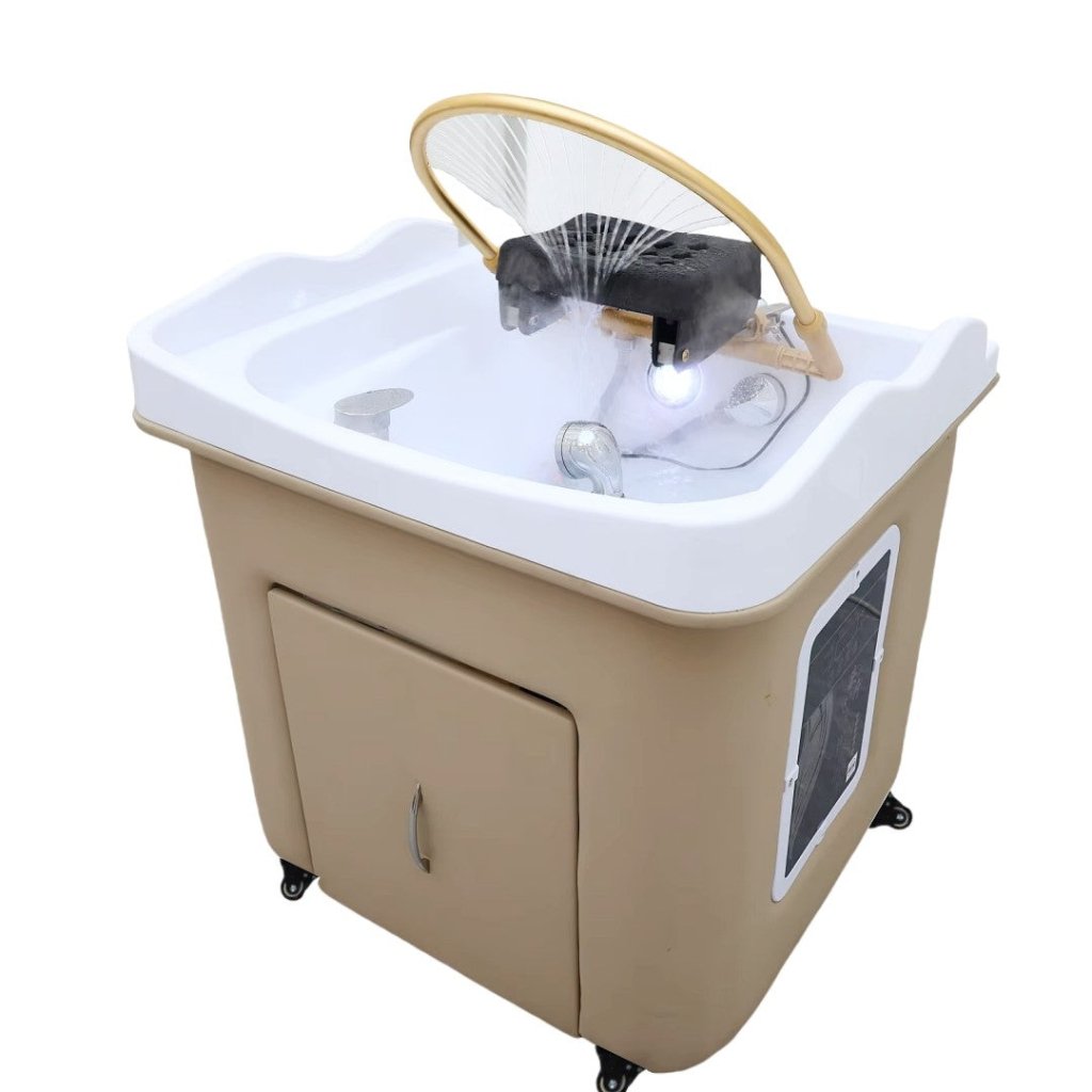 SalonLand Protable Thai / Japanese Head SPA Acrylic Movable back wash Head Basin - GreenLife - Thai Shampoo Units