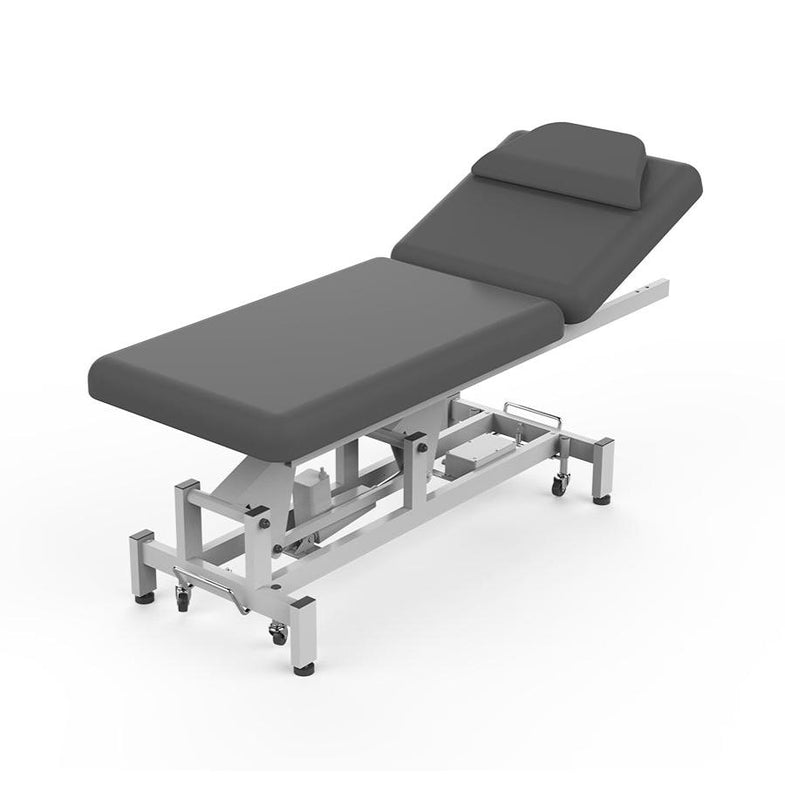 Silverfox ® 2 - Motor Electric Massage Table Power Lifing Back Physiotherapy Treatment Bed for RMT Physical Therapy 2212A - GreenLife - Electric Massage Bed