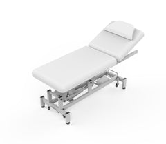 Silverfox ® 2 - Motor Electric Massage Table Power Lifing Back Physiotherapy Treatment Bed for RMT Physical Therapy 2212A - GreenLife - Electric Massage Bed