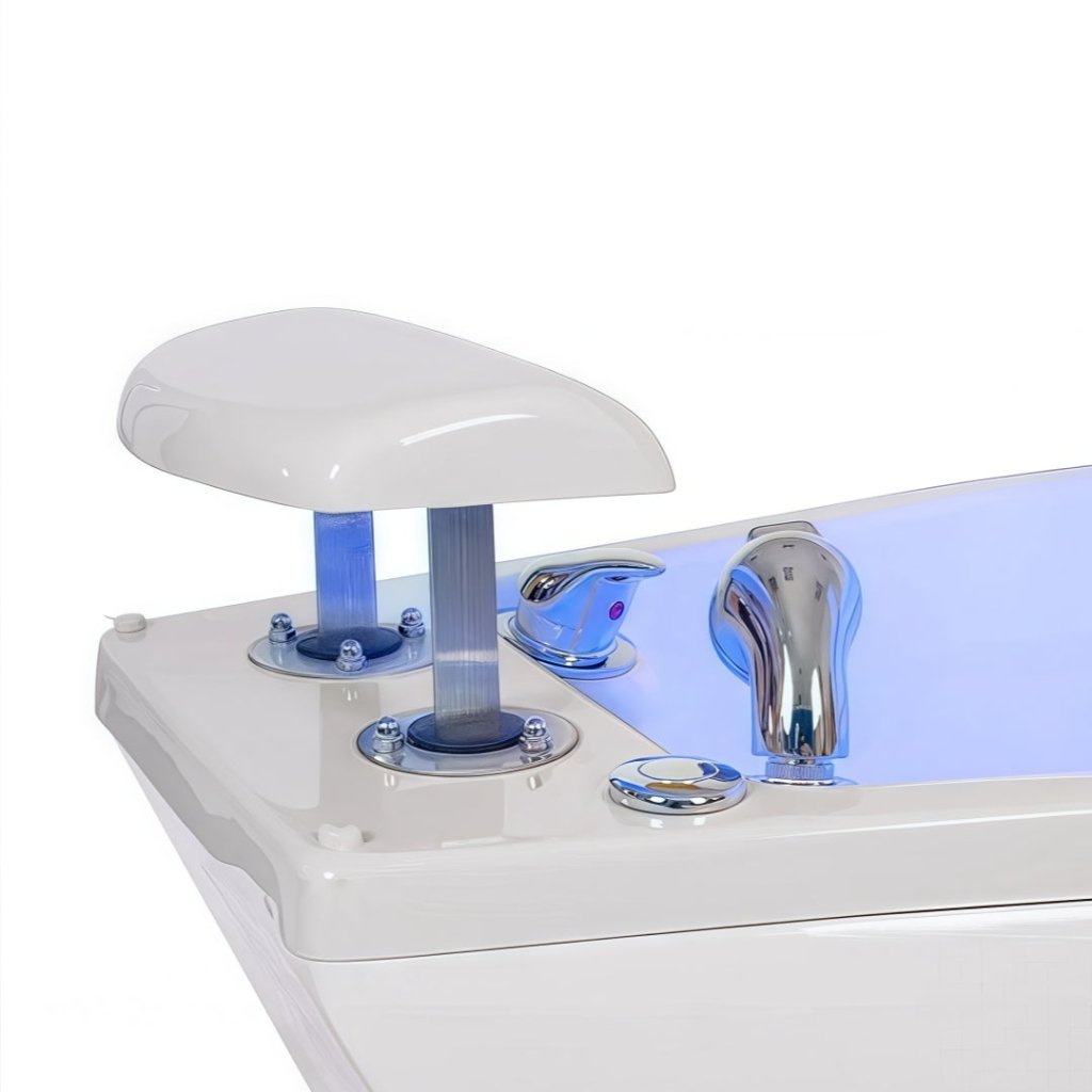 Silverfox ® Geometric 2 motors Electric Pedicure chair Gentle 4128 - GreenLife - Pedicure Chair