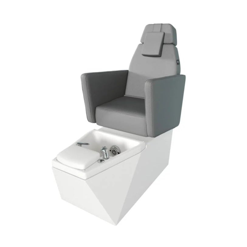 Silverfox ® Geometric 2 motors Electric Pedicure chair Gentle 4128 - GreenLife - Pedicure Chair