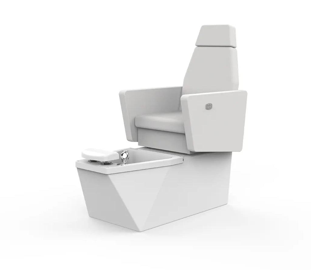 Silverfox ® Geometric 2 motors Electric Pedicure chair Gentle 4128 - GreenLife - Pedicure Chair