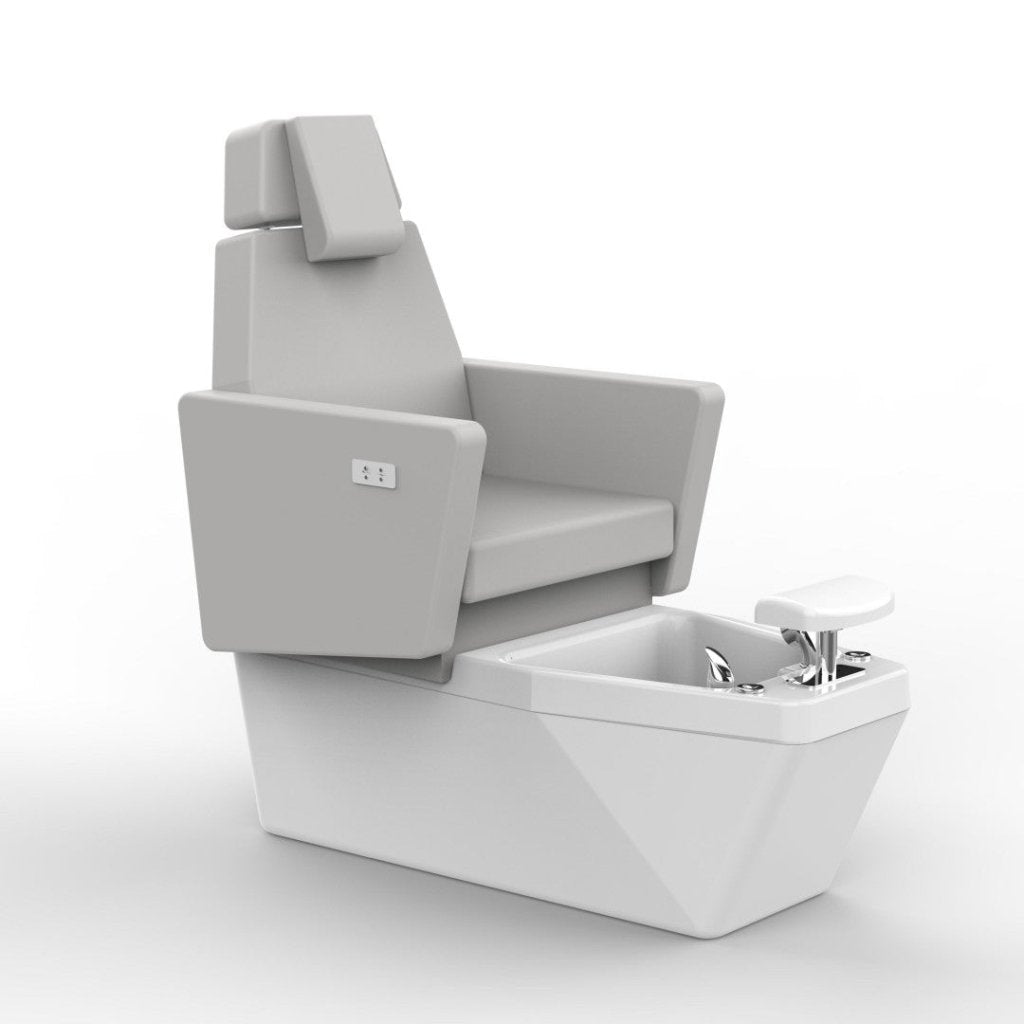 Silverfox ® Geometric 2 motors Electric Pedicure chair Gentle 4128 - GreenLife - Pedicure Chair