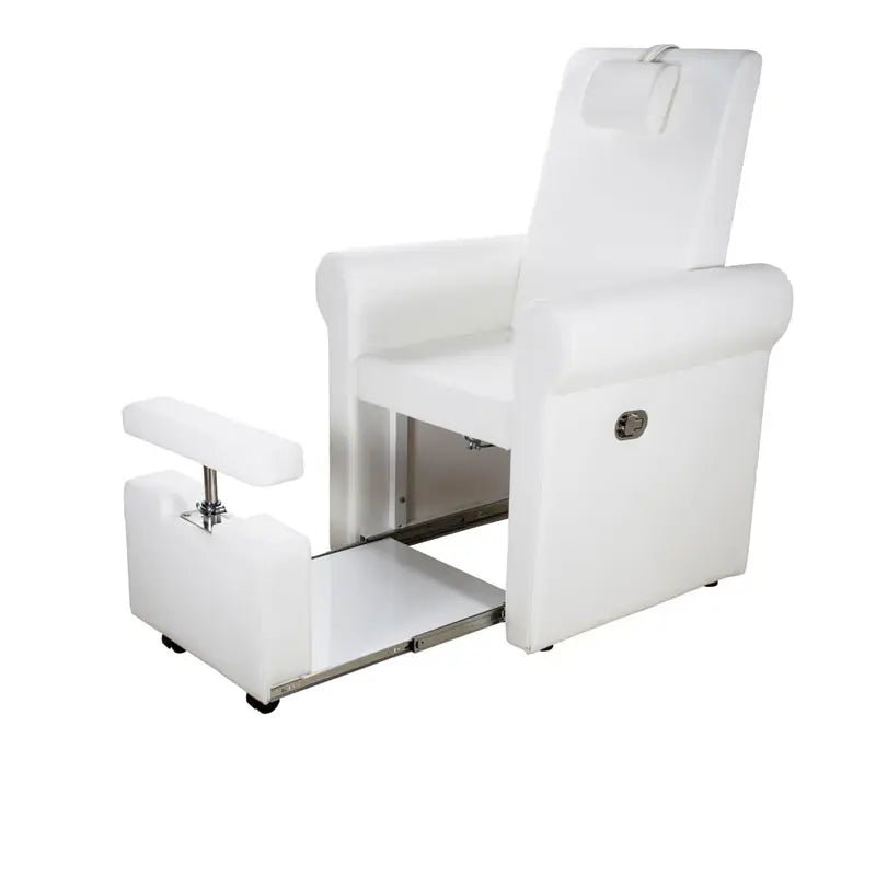 Silverfox Pedicure Chair 4200 - SF White (no pluming) - GreenLife - Pedicure Chair