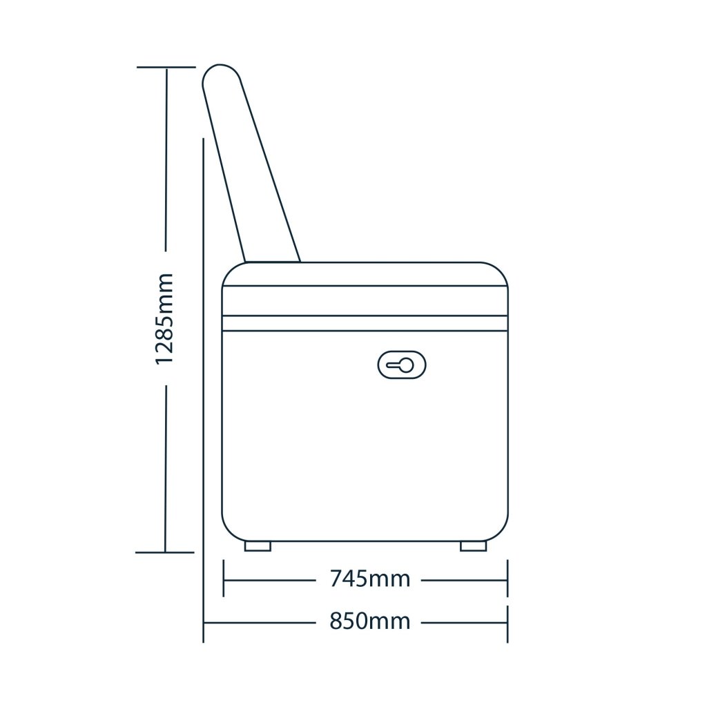 Silverfox Pedicure Chair 4200 - SF White (no pluming) - GreenLife - Pedicure Chair