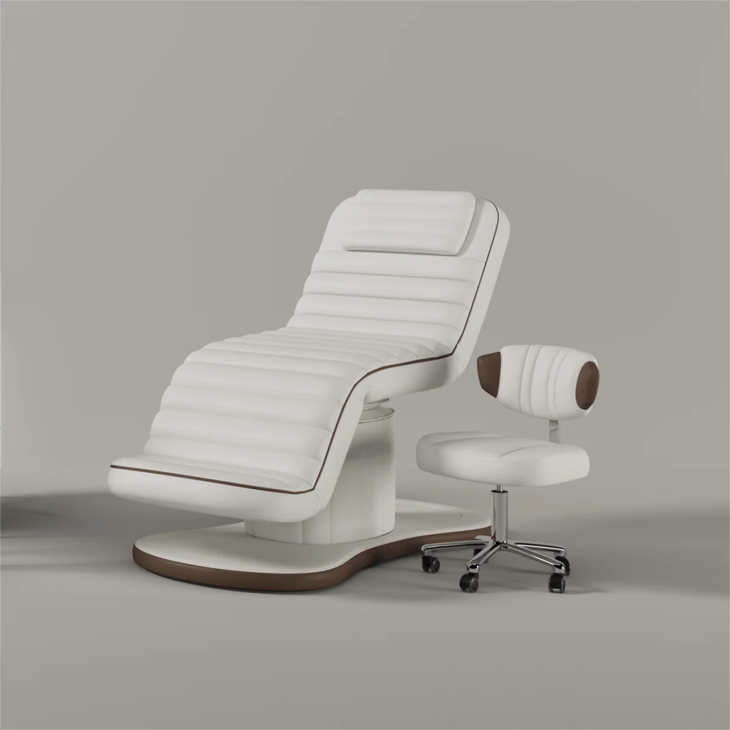 YOOCELL ® Beauty SPA Bed Kit for Eyelash Facial AG1206 (Electric bed + Chair + 2 sets Clear Covers for both) - GreenLife - Electric SPA Bed