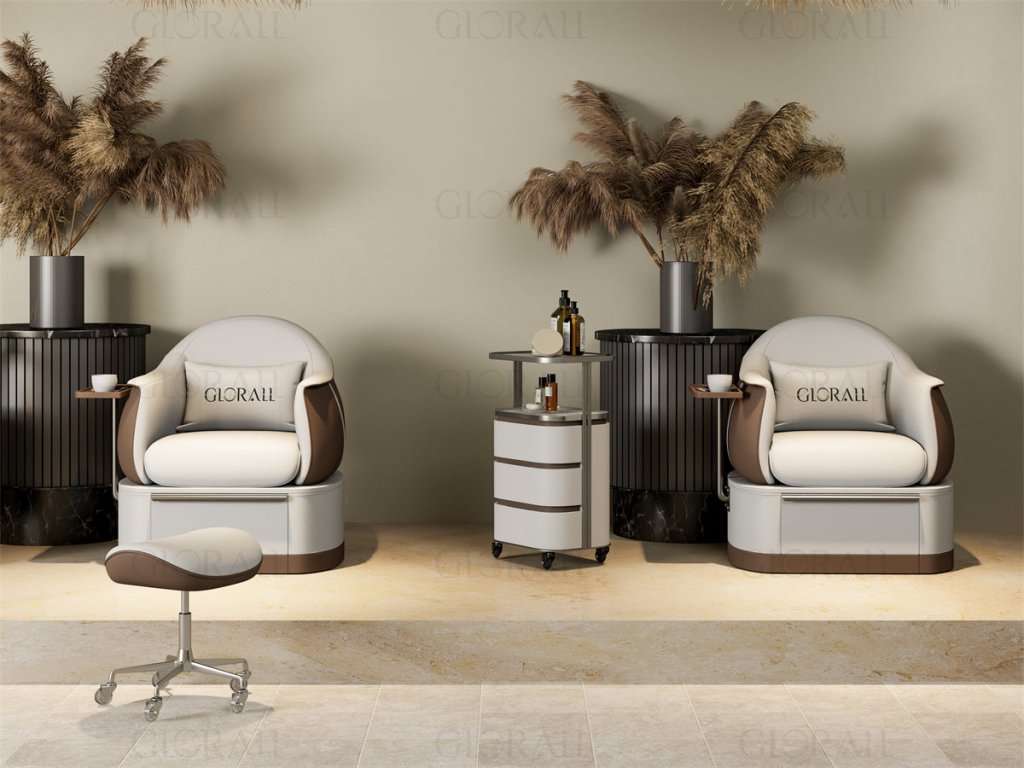 YOOCELL ® Glorall Non - Plumbing Pedicure Chair TR1001 - GreenLife - Pedicure Chair