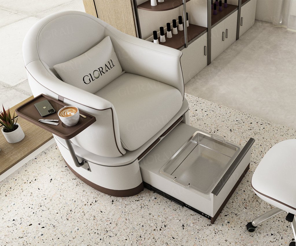 YOOCELL ® Glorall Non - Plumbing Pedicure Chair TR1001 - GreenLife - Pedicure Chair