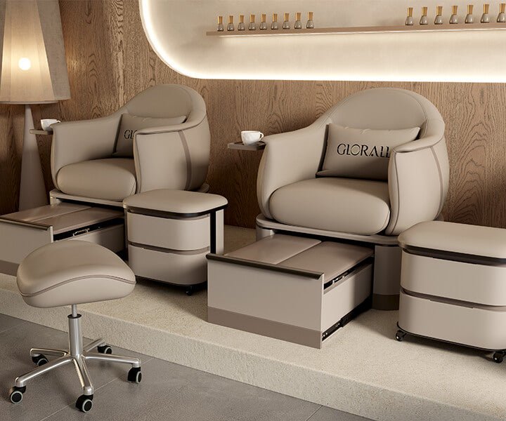 YOOCELL ® Glorall Non - Plumbing Pedicure Chair TR1001 - GreenLife - Pedicure Chair