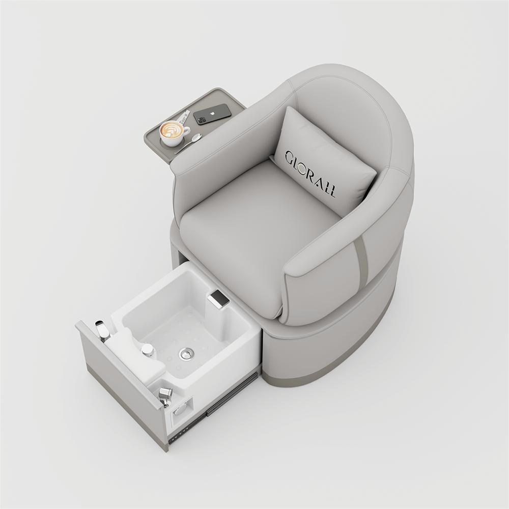 YOOCELL Glorall Pedicure Chair with Built - in Footbath TR1001A - GreenLife - Pedicure Chair