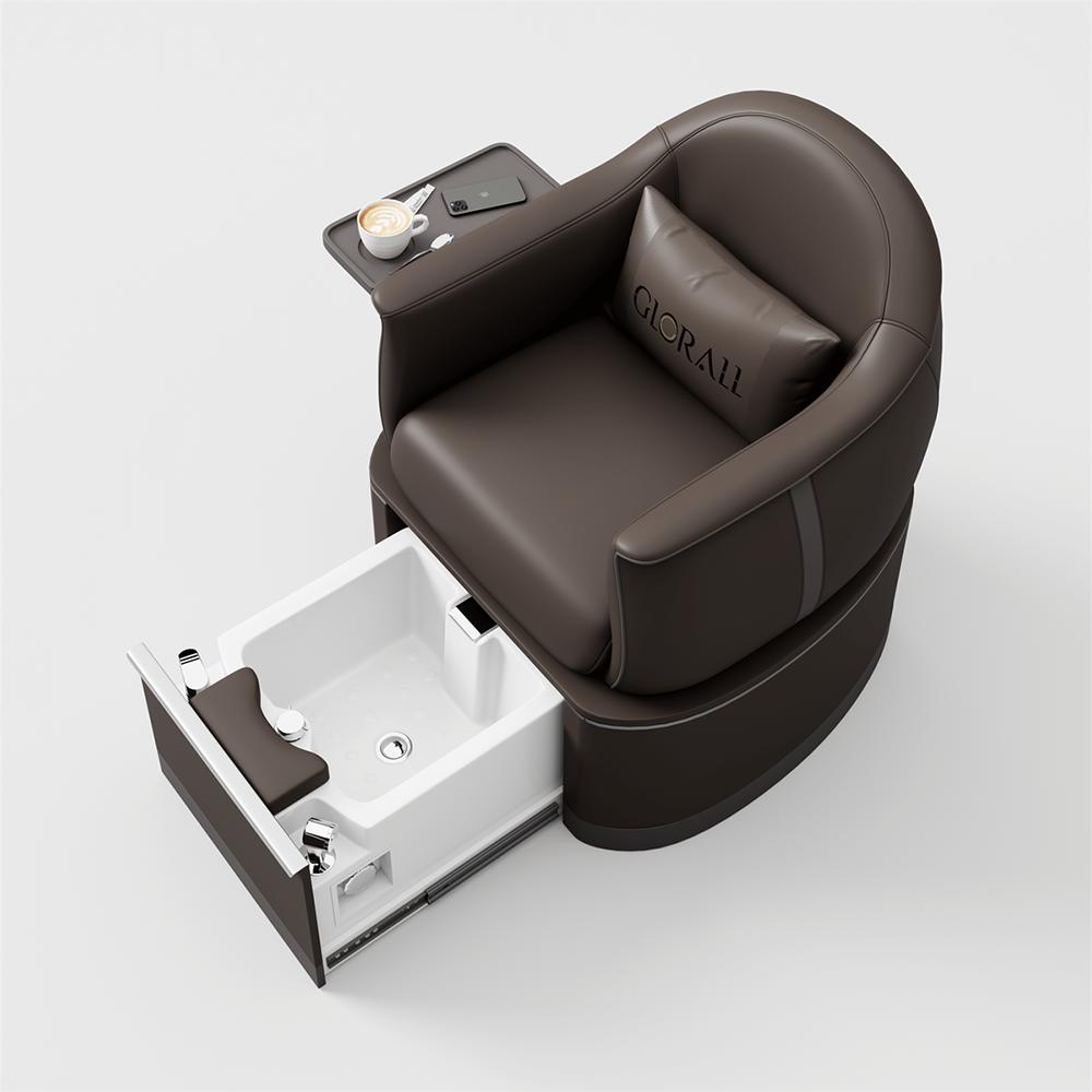 YOOCELL Glorall Pedicure Chair with Built - in Footbath TR1001A - GreenLife - Pedicure Chair
